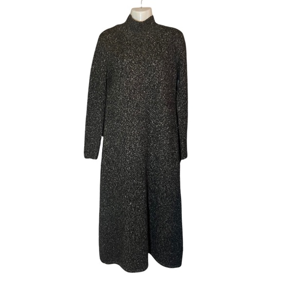 Zara Dresses & Skirts - Zara Mock Turtleneck Long Sleeve Maxi Sweater Dress Size Large